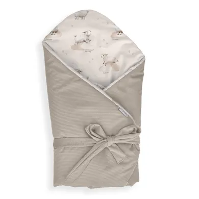 Albero Mio, Oi adormite, paturica - sistem de infasat pentru bebelusi, 75-75 cm