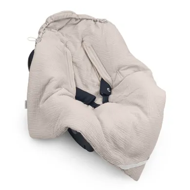 Albero Mio, Patura pentru scaun auto, calduroasa, bej