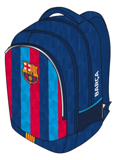 Astra, FC Barcelona, rucsac pentru scoala cu 3 compartimente