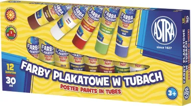 Astra, guase, 12 culoare, 30 ml