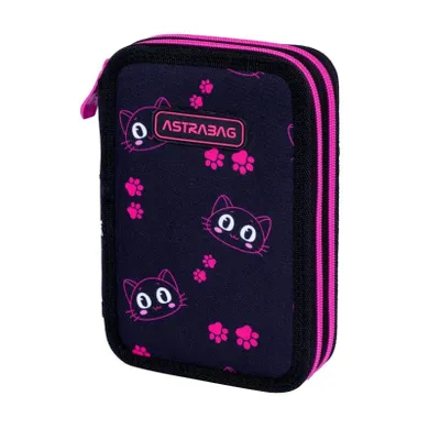 Astrabag, penar cu 2 compartimente, Cats Eyes