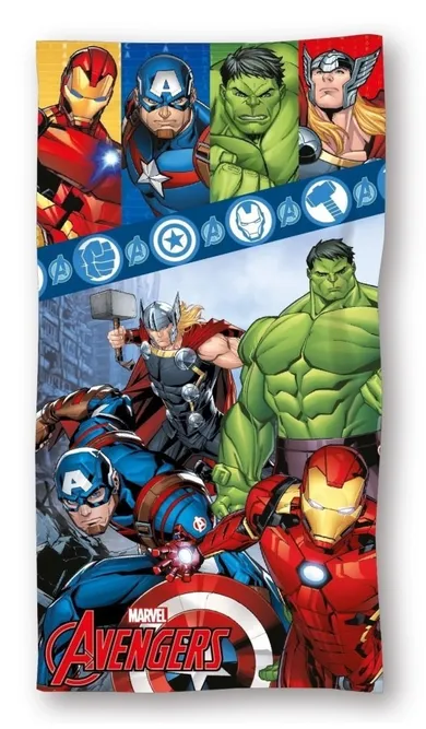 Avengers, prosop din bumbac, 70-140 cm