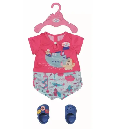 Baby Born, pijama cu incaltaminte, hainuta pentru papusi, 43 cm
