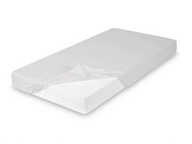 BabyMatex, cearceaf cu elastic din bambus, 80-160 cm, gri