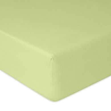 BabyMatex, cearceaf cu elastic din bumbac, 70-140 cm, verde