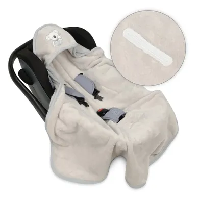 BabyMatex, Koala, patura pentru scaunul auto pentru copii, 95-95 cm