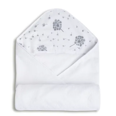 Babymatex, Maxi, halat de baie din bumbac froté pentru bebelusi, alb, 100-100 cm