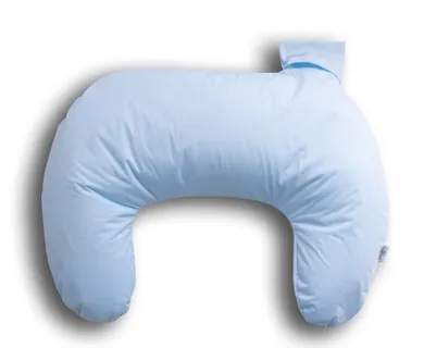 Babymatex, MiniRelax, Bamboo, perna de alaptare, albastru, 150 cm