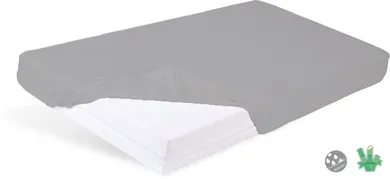BabyMatex, pad igienic, cearceaf din bambus impermeabila, 80-160 cm, gri