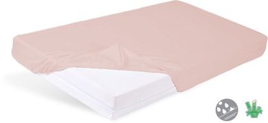 BabyMatex, pad igienic, cearceaf din bambus impermeabila, 80-160 cm, roz