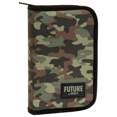 BackUp, penar cu rechizite scolare, camuflaj