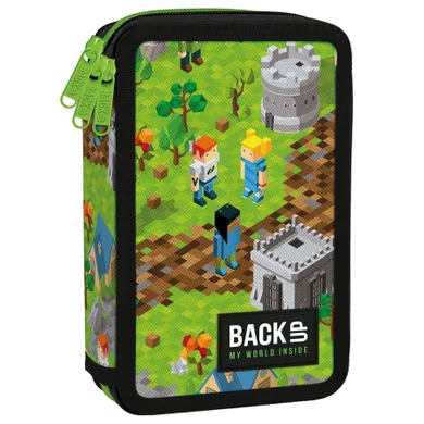 BackUp, penar triplu, cu rechizite scolare, Game