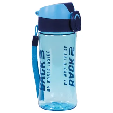 BackUp, sticla de apa, albastru, 400 ml
