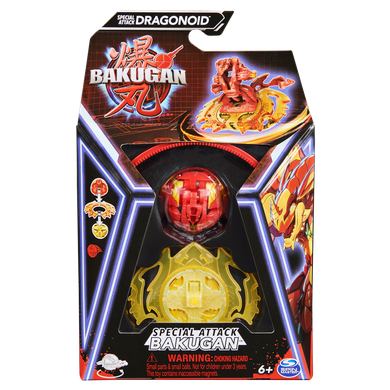 Bakugan 3.0, Special Attack, Dragonoid, set cu figurina