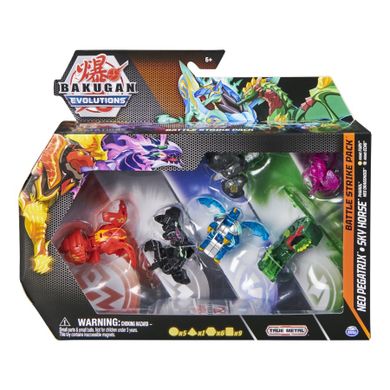 Bakugan Evolutions, Neo Pegatrix & Sky Horse, set de figurine