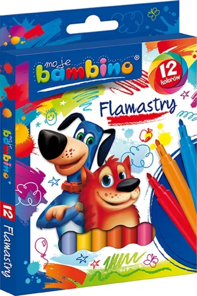 Bambino, carioci, 12 culoare
