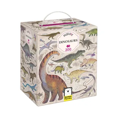 Banana Panda, Puzzlove Dinozauri, puzzle pentru familie, pentru varsta de 7+, 200 piese