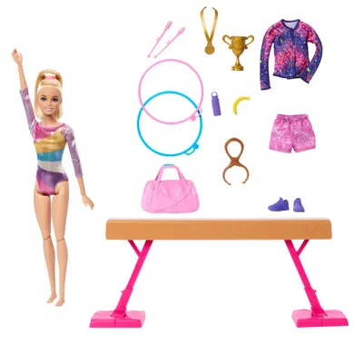 Barbie, Cariera, Gimnasta, papusa cu accesorii