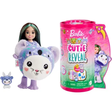 Barbie, Cutie Reveal, Chelsea, papusa iepuras-koala cu accesorii