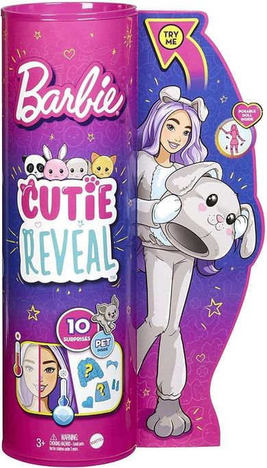 Barbie, Cutie Reveal, papusa cu accesorii