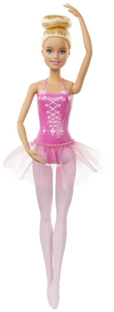 Barbie, papusa balerina, culoare roz