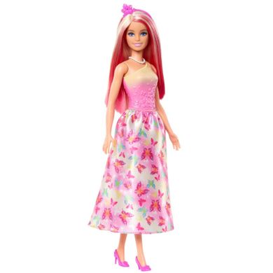 Barbie, papusa Printesa, costum roz