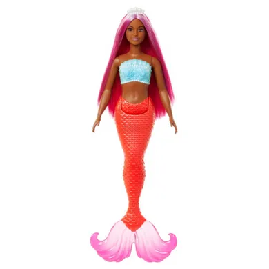 Barbie, papusa sirena, coada corai