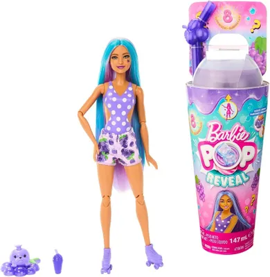 Barbie, Pop Reveal, Struguri, papusa cu accesorii, 1 buc.