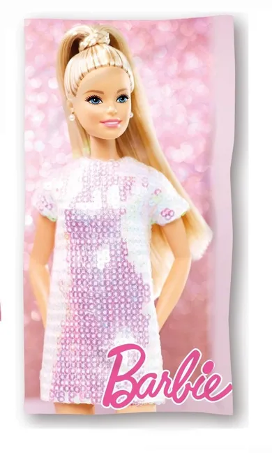 Barbie, prosop din bumbac, 70-140 cm