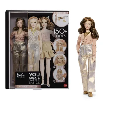 Barbie, You Create Barbie Basics, papusa de colectie, set 003