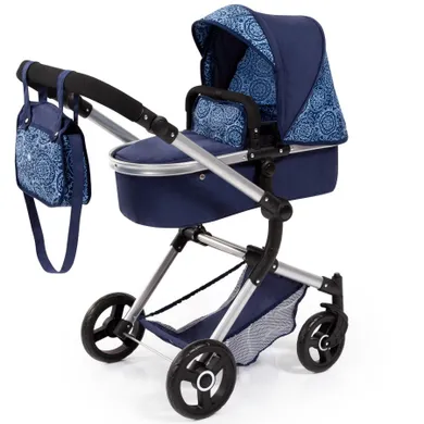 Bayer Design, Combi Neo Vario, carucior multifunctional pentru papusi, bleumarin-albastru