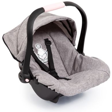 Bayer Design, Deluxe Car Seat, scaun auto pentru papusi, gri