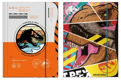 Beniamin, Jurassic Park, dosar cu cauciuc A4, 1 buc.