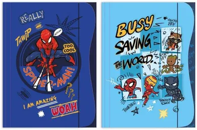 Beniamin, Spider-Man, dosar cu cauciuc A4, 1 buc.