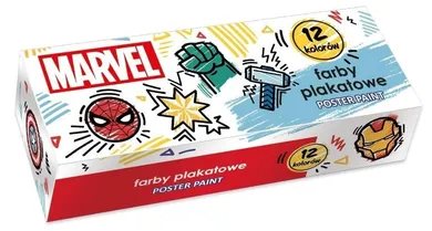 Beniamin, The Avengers, guase, 20 ml, 12 culoare
