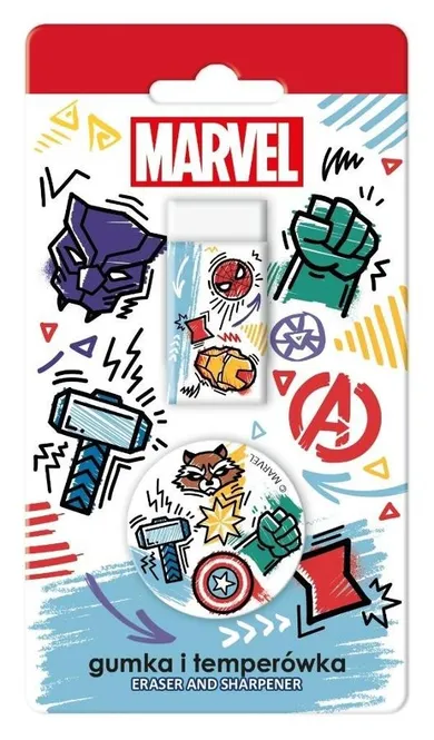 Beniamin, The Avengers, radiera + ascutitoare