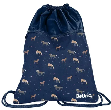 BeUniq, rucsac cu snur Premium, Horses