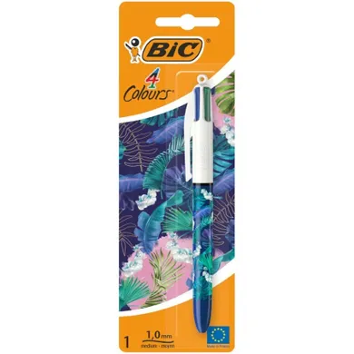 Bic, 4 Colours, Message Botanical, pix, 1 buc.