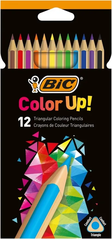 Bic, Color Up, creioane, 12 culoare