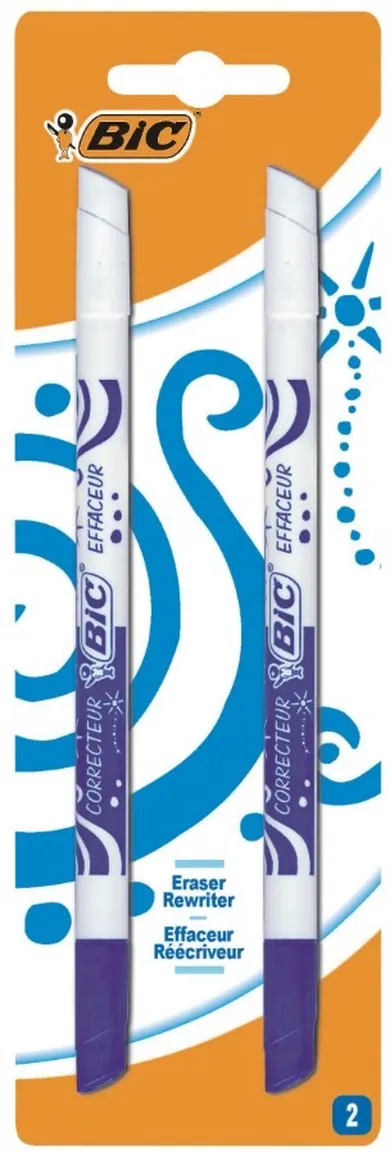 Bic, Ink Eater, corectoare cu rescriere, 2 buc.