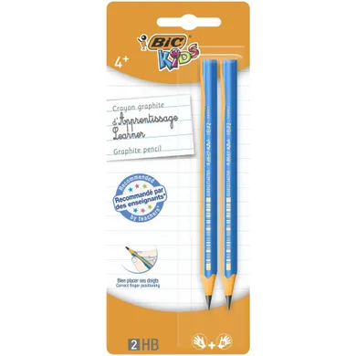 Bic, Kids, creion fara radiera, HB, 2 buc.