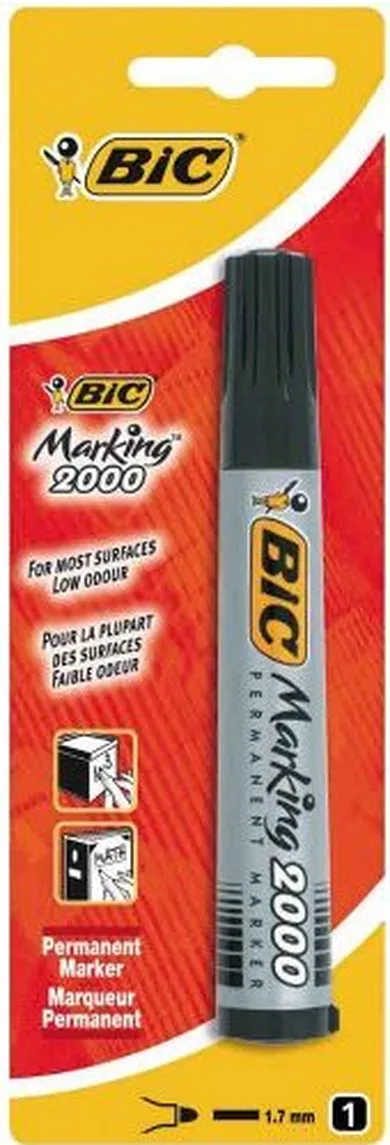 Bic, Marking 2000 Ecolutions, marker, negru, 1 buc.