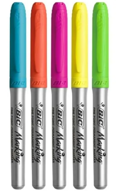 Bic, Marking Intense, marker permanent, 5 buc.