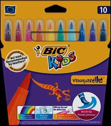 Bic, Visaquarelle, carioci, 10 buc.
