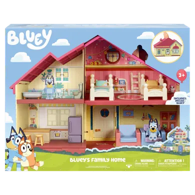 Bluey, Casa parinteasca, set cu figurine