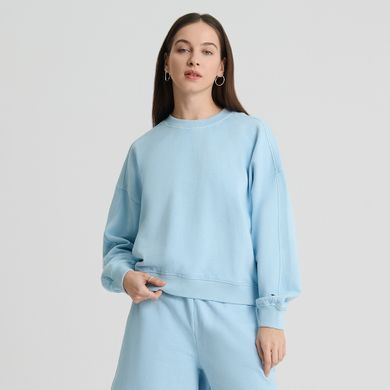 Bluza scurta din bumbac pieptanat NOWEAR