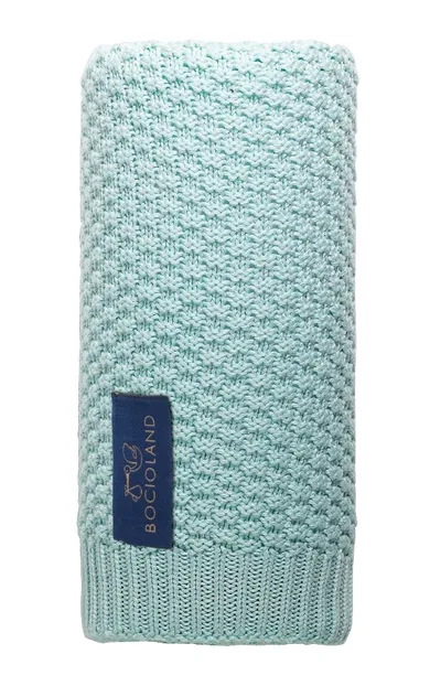 Bocioland, Roma, patura din bambus, verde menta, 80-100 cm