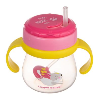 Canpol babies, canita cu pai flip-flap si baza, 250 ml