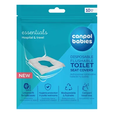 Canpol babies, capace de toaleta de unica folosinta, 10 buc.