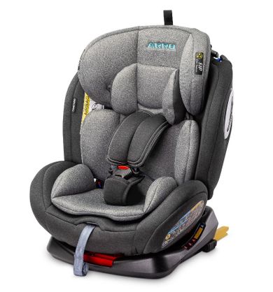 Caretero, Arro, scaun auto, Isofix, 0-36 kg, gri